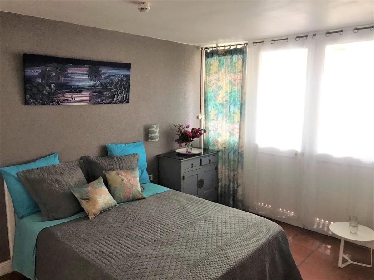 Studio Mojito Vue Mer,Piscine Avec Cuve Eau Et Acces Plage Et Piscine Anse Des Rochers سانت فرانسوا المظهر الخارجي الصورة