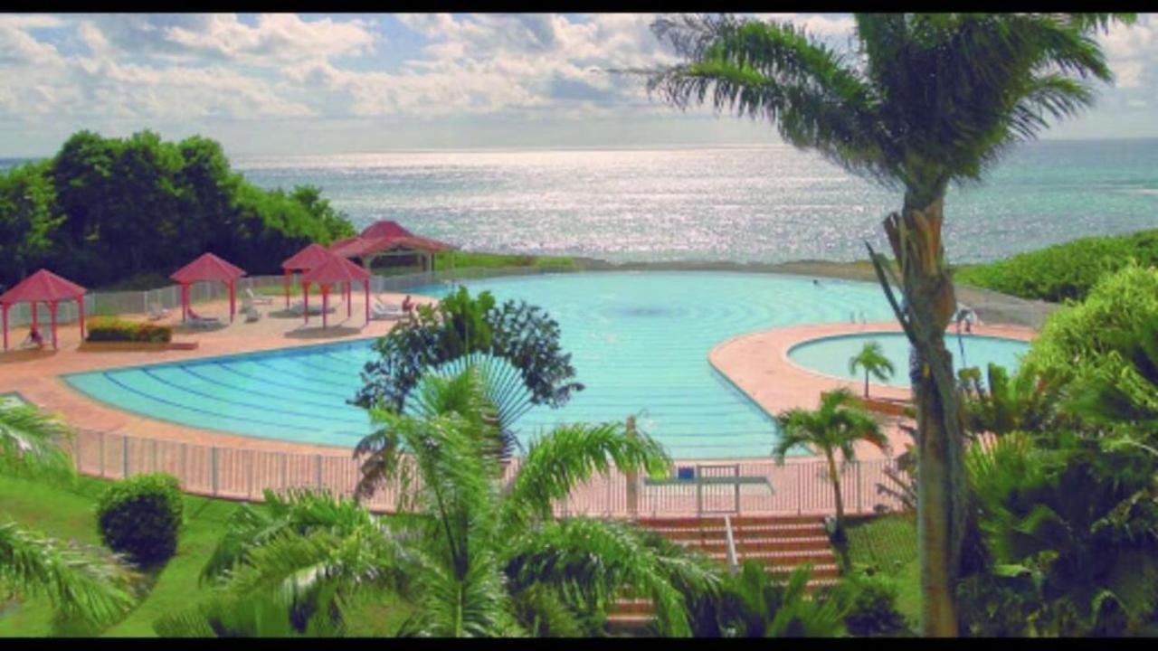 Studio Mojito Vue Mer,Piscine Avec Cuve Eau Et Acces Plage Et Piscine Anse Des Rochers سانت فرانسوا المظهر الخارجي الصورة