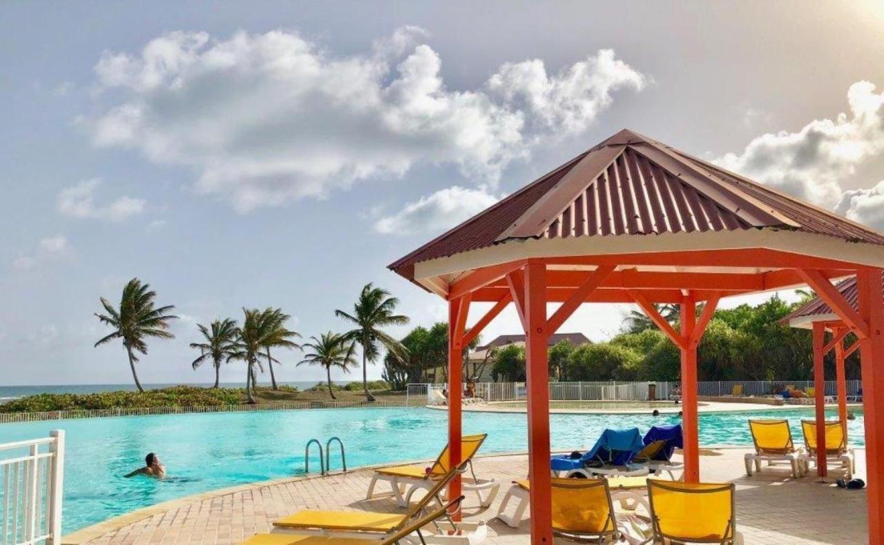 Studio Mojito Vue Mer,Piscine Avec Cuve Eau Et Acces Plage Et Piscine Anse Des Rochers سانت فرانسوا المظهر الخارجي الصورة