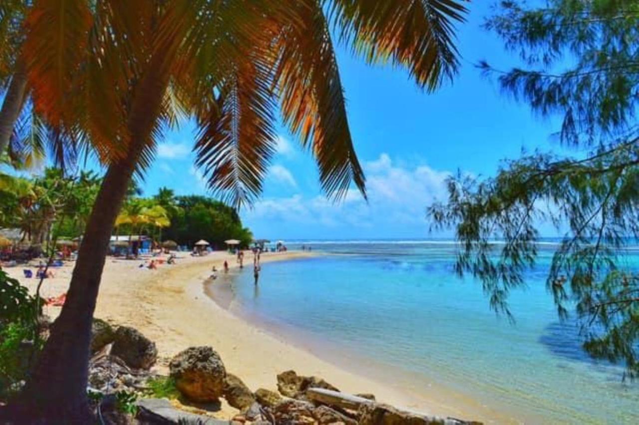 Studio Mojito Vue Mer,Piscine Avec Cuve Eau Et Acces Plage Et Piscine Anse Des Rochers سانت فرانسوا المظهر الخارجي الصورة