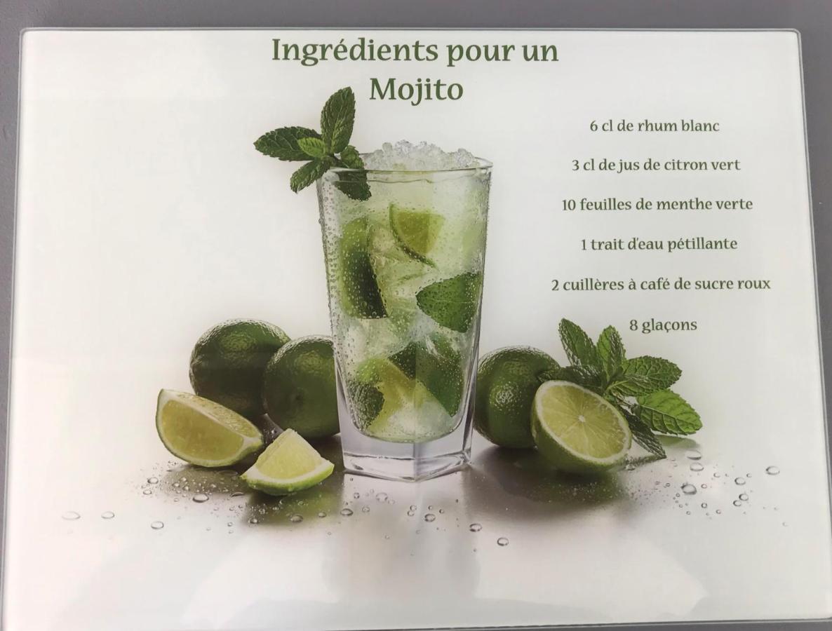 Studio Mojito Vue Mer,Piscine Avec Cuve Eau Et Acces Plage Et Piscine Anse Des Rochers سانت فرانسوا المظهر الخارجي الصورة